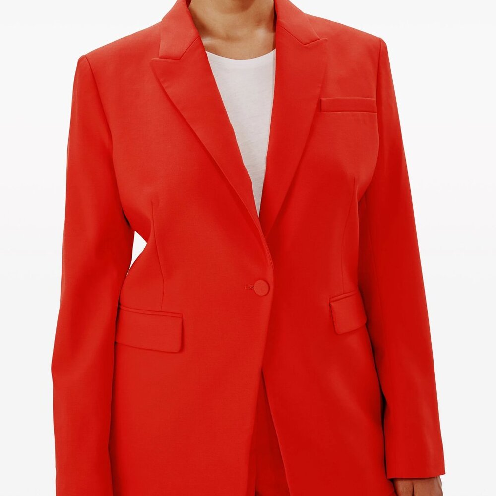 ANOTHER TOMORROW - Women's red blazer